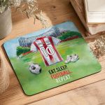 Mousepad Προσωποποιημένο για Αγόρι με Ερυθρόλευκη Φανέλα