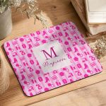 Mousepad Προσωποποιημένο με Σχέδιο Γυναικεία Αξεσουάρ