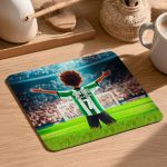 Mousepad για Παιδιά με Σχέδιο Πράσινο Ποδοσφαιριστή