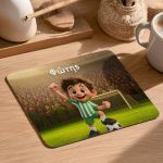 Προσωποποιημένο Mousepad για Αγόρι με Πράσινο Παίχτη