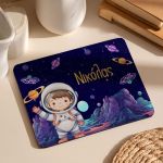 Mousepad Παιδικό για Αγόρι με Αστροναύτη και Όνομα