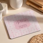 Mousepad Προσωποποιημένο με Εκτύπωση και Σχέδιο Καρδιές