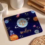 Mousepad Παιδικό για Αγόρι με Σχέδιο Διάστημα & Πλανήτες