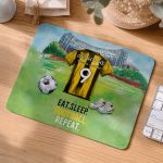 Mousepad Προσωποποιημένο για Αγόρι με Κιτρινόμαυρη Φανέλα