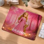 Προσωποποιημένο Mousepad για Κορίτσι με Σχέδιο Πριγκίπισσα