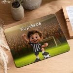 Προσωποποιημένο Mousepad για Αγόρι με Ασπρόμαυρο Παίχτη
