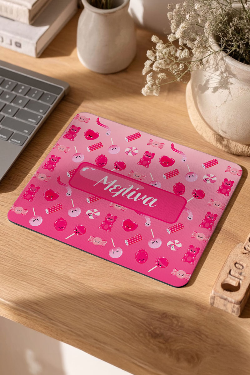 Mousepad Προσωποποιημένο με Εκτύπωση και Σχέδιο Καραμέλες