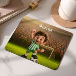 Προσωποποιημένο Mousepad για Αγόρι με Πράσινο Παίχτη
