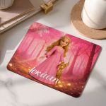 Προσωποποιημένο Mousepad για Κορίτσι με Σχέδιο Πριγκίπισσα