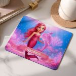 Mousepad Παιδικό για Κορίτσι, Προσωποποιημένο με Γοργόνα