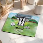 Mousepad Παιδικό για Αγόρι με Σχέδιο Ασπρόμαυρη Φανέλα