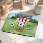 Mousepad Προσωποποιημένο για Αγόρι με Ερυθρόλευκη Φανέλα