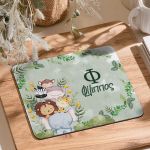 Mousepad Παιδικό Προσωποποιημένο με Χαρούμενα Ζωάκια