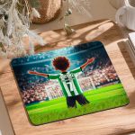 Mousepad για Παιδιά με Σχέδιο Πράσινο Ποδοσφαιριστή