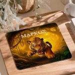 Mousepad για Αγόρι με Εκτύπωση και Σχέδιο Τίγρη