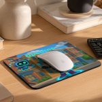 Παιδικό Mousepad για Αγόρι με Σούπερ Ήρωα και Όνομα