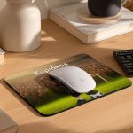 Προσωποποιημένο Mousepad για Αγόρι με Ασπρόμαυρο Παίχτη