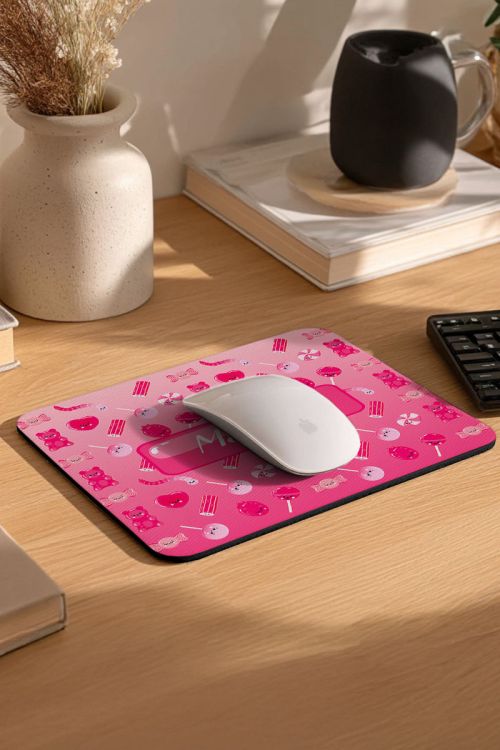 Mousepad Προσωποποιημένο με Εκτύπωση και Σχέδιο Καραμέλες