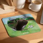 Mousepad Προσωποποιημένο για Αγόρι με Πράσινη Φανέλα