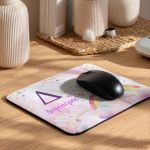 Mousepad Παιδικό για Κορίτσι με Όνομα και Σχέδιο Μπαλαρίνα