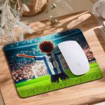Mousepad για Παιδιά με Σχέδιο Κυανόλευκo Ποδοσφαιριστή