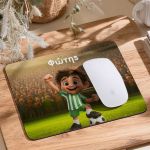 Προσωποποιημένο Mousepad για Αγόρι με Πράσινο Παίχτη