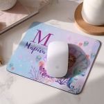 Mousepad Παιδικό για Κορίτσι με Σχέδιο Γοργόνα στη Θάλασσα