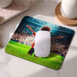 Mousepad για Παιδιά με Σχέδιο Ερυθρόλευκo Ποδοσφαιριστή