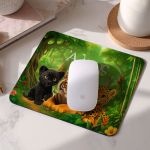 Παιδικό Mousepad για Αγόρι με Όνομα και Σχέδιο Τίγρεις