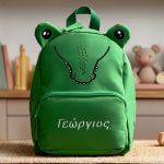 Scholiki Tsanta gia Paidia Nipiagogeiou se Schima Krokodeilo