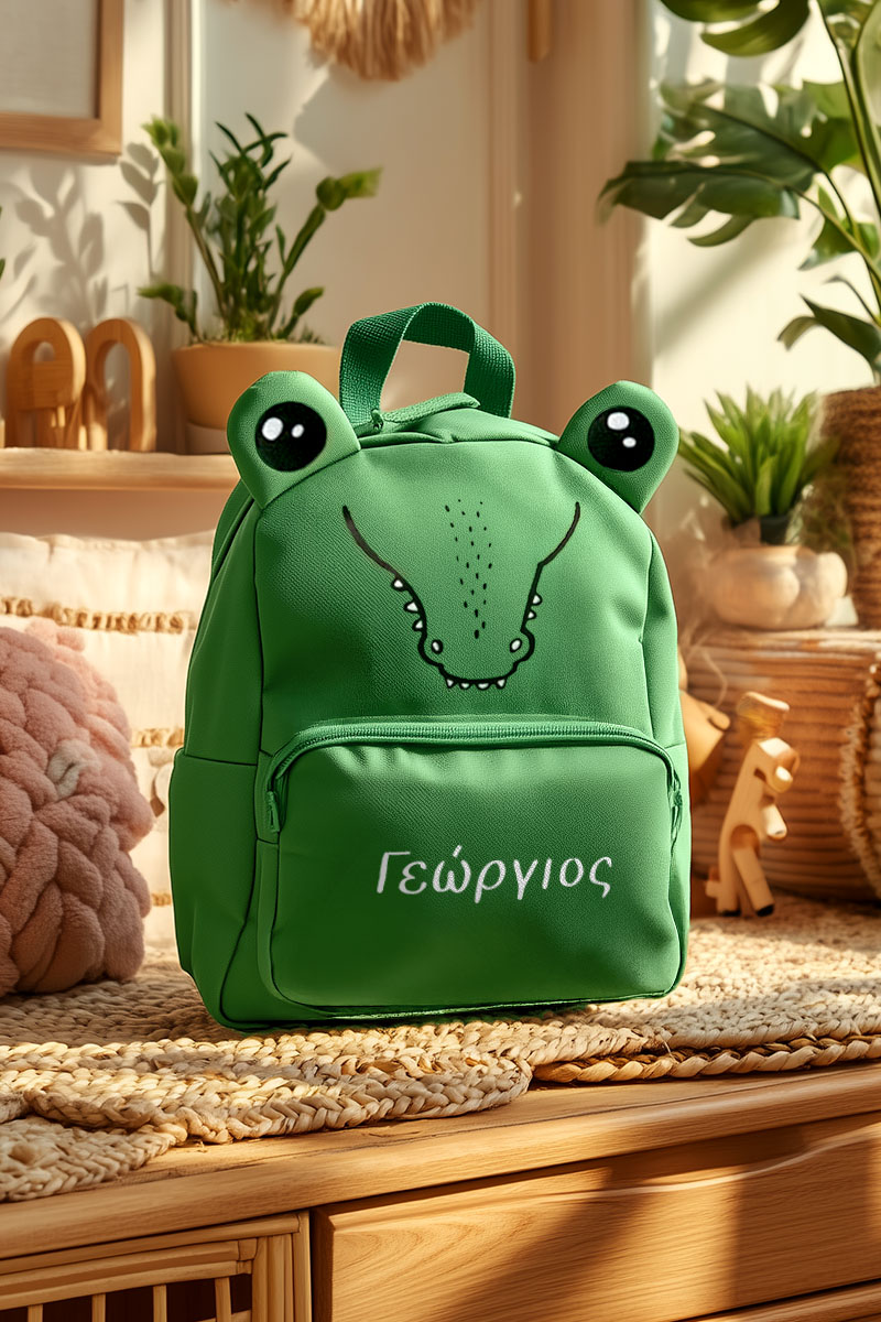 Scholiki Tsanta gia Paidia Nipiagogeiou se Schima Krokodeilo