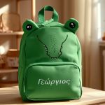 Scholiki Tsanta gia Paidia Nipiagogeiou se Schima Krokodeilo