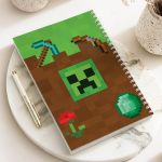 Τετράδιο Σπιράλ Α4 με Θέματα και Σχέδιο Retro Video Game