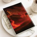 Τετράδιο Σπιράλ Α4 με Θέματα, Σχέδιο με Αυτοκίνητο & Οδηγό