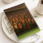 Τετράδιο Α4 Σπιράλ με Θέματα και Κιτρινόμαυρο Ποδοσφαιριστή