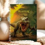 Τετράδιο Σπιράλ Α4 με Θέματα και Σχέδιο Δεινόσαυρο