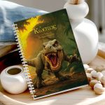 Τετράδιο Σπιράλ Α4 με Θέματα και Σχέδιο Δεινόσαυρο