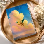 Τετράδιο Σπιράλ Α4 με Θέματα, Σχέδιο Δράκοι & Πολεμιστής