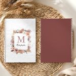 Τετράδιο Σπιράλ Α4 με Θέματα, Σχέδιο με Όνομα & Λουλούδια