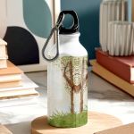 Παιδικό Αλουμινένιο Παγούρι για Αγόρι με Ζώα του Δάσους