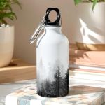 Παγούρι Αλουμινένιο Αθλητικό Προσωποποιημένο με Σχέδιο Δάσος