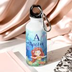 Αλουμινένιο Παγούρι Παιδικό για Κορίτσι με Χαρούμενη Γοργόνα