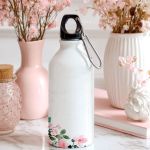 Μπουκάλι - Παγούρι Αλουμινένιο με Σχέδιο Ανθισμένη Αμυγδαλιά