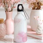 Αθλητικό Παγούρι - Μπουκάλι Αλουμινένιο με Σχέδιο Μωβ Κύκλους