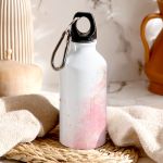 Παγούρι Αλουμινένιο Αθλητικό με Σχέδιο Πεταλούδες και Λουλούδια