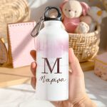 Αθλητικό Παγούρι - Μπουκάλι Αλουμινένιο με Σχέδιο Μωβ Κύκλους