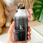 Παγούρι Αλουμινένιο Αθλητικό Πρωσοποποιημένο με Σχέδιο Βουνά