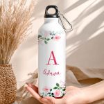 Μπουκάλι - Παγούρι Αλουμινένιο με Σχέδιο Ανθισμένη Αμυγδαλιά