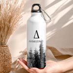 Παγούρι Αλουμινένιο Αθλητικό Προσωποποιημένο με Σχέδιο Δάσος