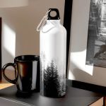 Παγούρι Αλουμινένιο Αθλητικό Προσωποποιημένο με Σχέδιο Δάσος